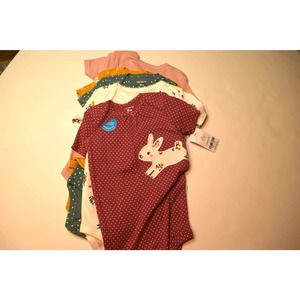 NWT Carter's‎ Baby Girl's One-Peices Size 18mo w/ Spring Themes